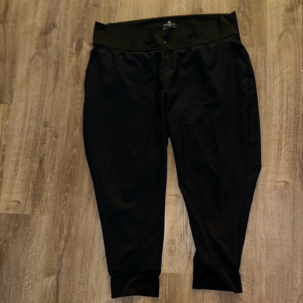 Adidas Black Jogger Pants